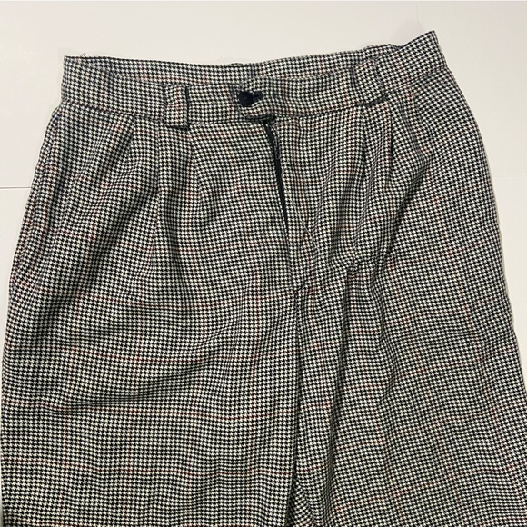 Cropped houndstooth dress pants - Picture 2 of 5